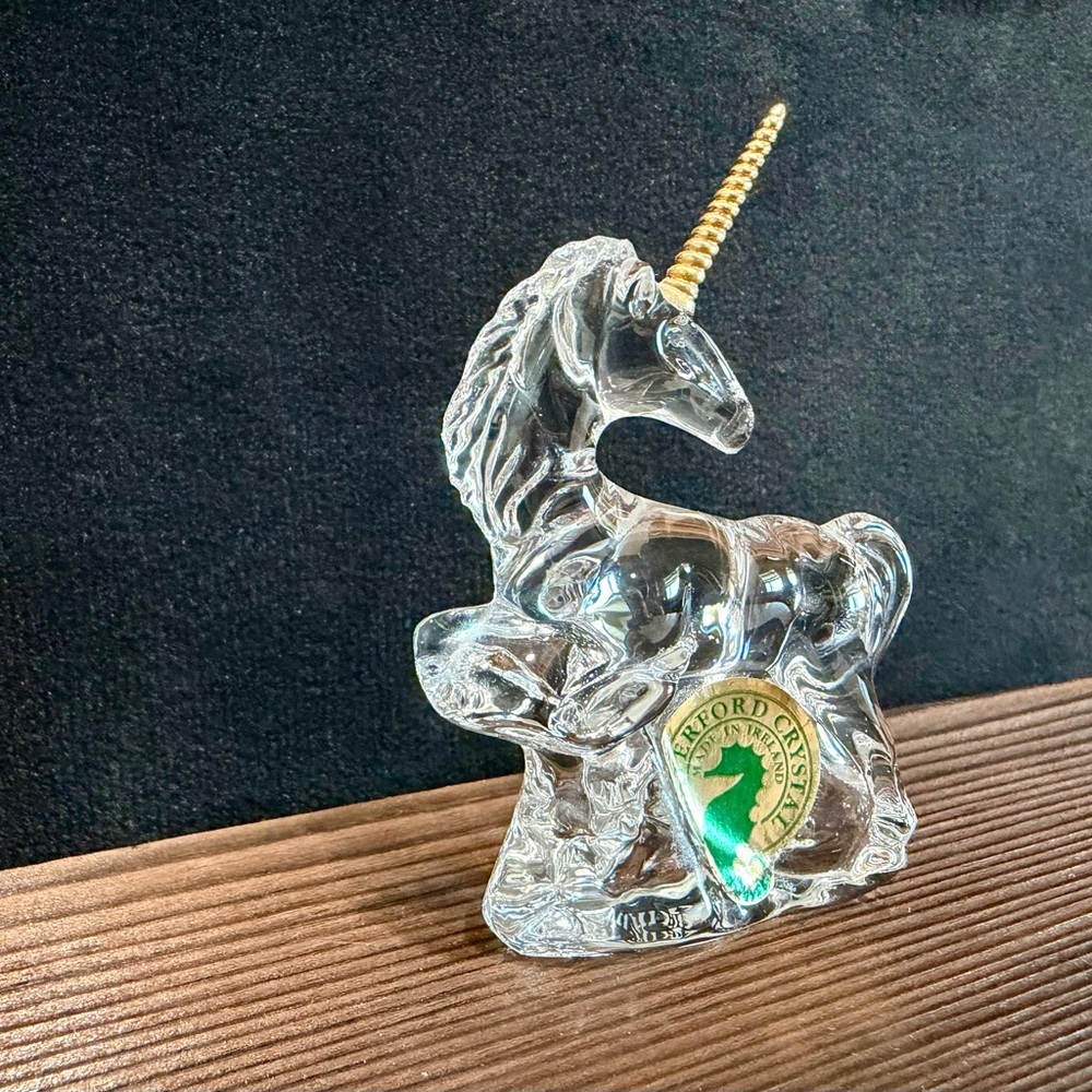 Vintage Waterford Crystal Unicorn - Picture 2 of 11